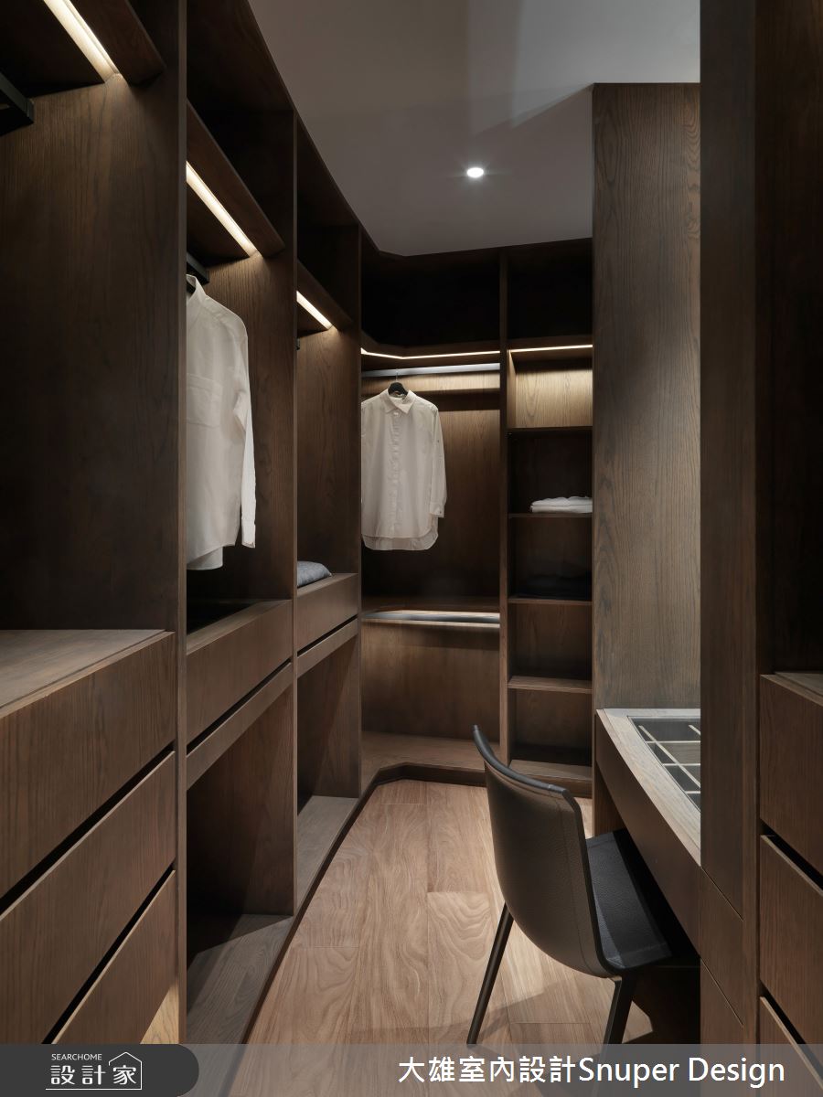 43坪新成屋(5年以下)＿現代風更衣間案例圖片＿大雄室內設計Snuper Design＿大雄_127之43