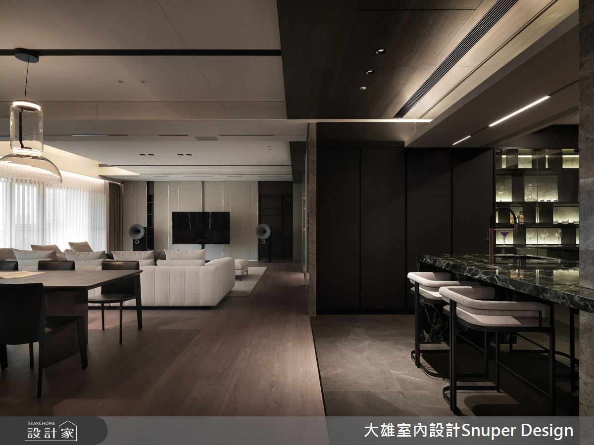 119坪新成屋(5年以下)＿現代風客廳餐廳中島案例圖片＿大雄室內設計Snuper Design＿大雄_128之13