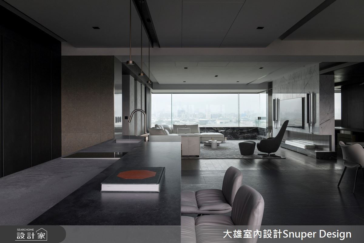 70坪中古屋(5~15年)＿現代風客廳吧檯中島案例圖片＿大雄室內設計Snuper Design＿大雄_129之18