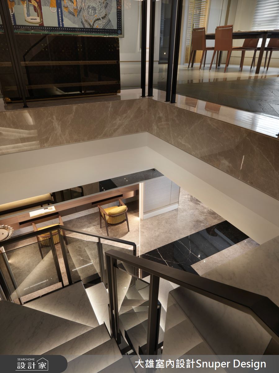 155坪新成屋(5年以下)＿美式風樓梯案例圖片＿大雄室內設計Snuper Design＿大雄_132之16