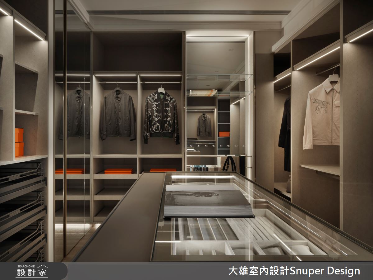 155坪新成屋(5年以下)＿美式風更衣間案例圖片＿大雄室內設計Snuper Design＿大雄_132之38