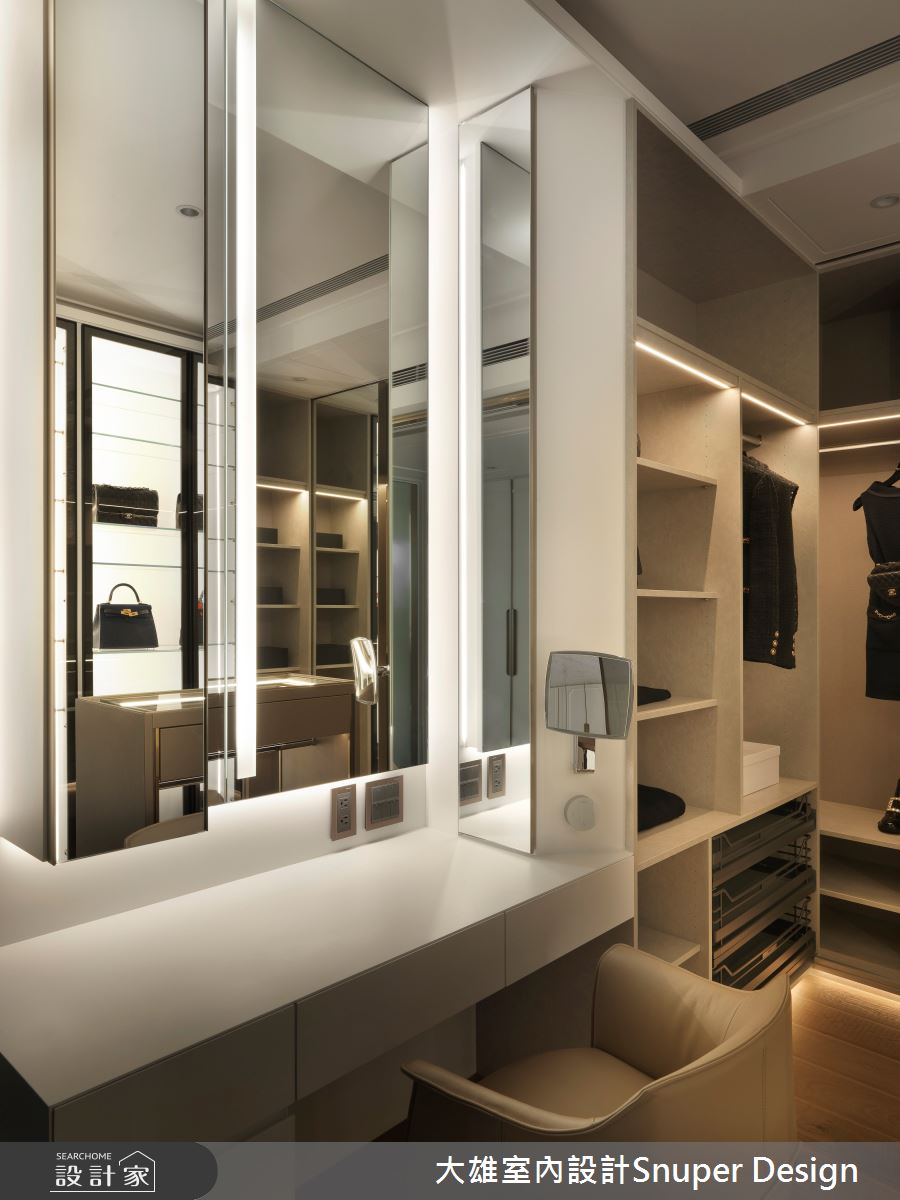 155坪新成屋(5年以下)＿美式風更衣間案例圖片＿大雄室內設計Snuper Design＿大雄_132之41