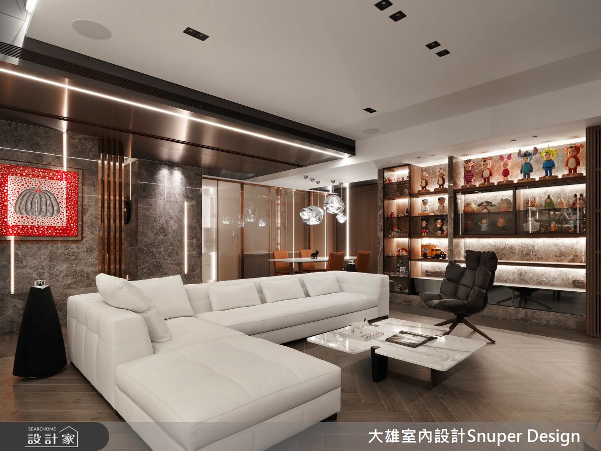 58坪新成屋(5年以下)＿現代風客廳案例圖片＿大雄室內設計Snuper Design＿大雄_133之12