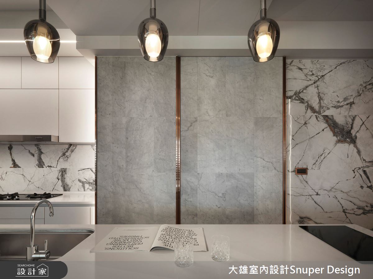 58坪新成屋(5年以下)＿現代風廚房中島案例圖片＿大雄室內設計Snuper Design＿大雄_133之16