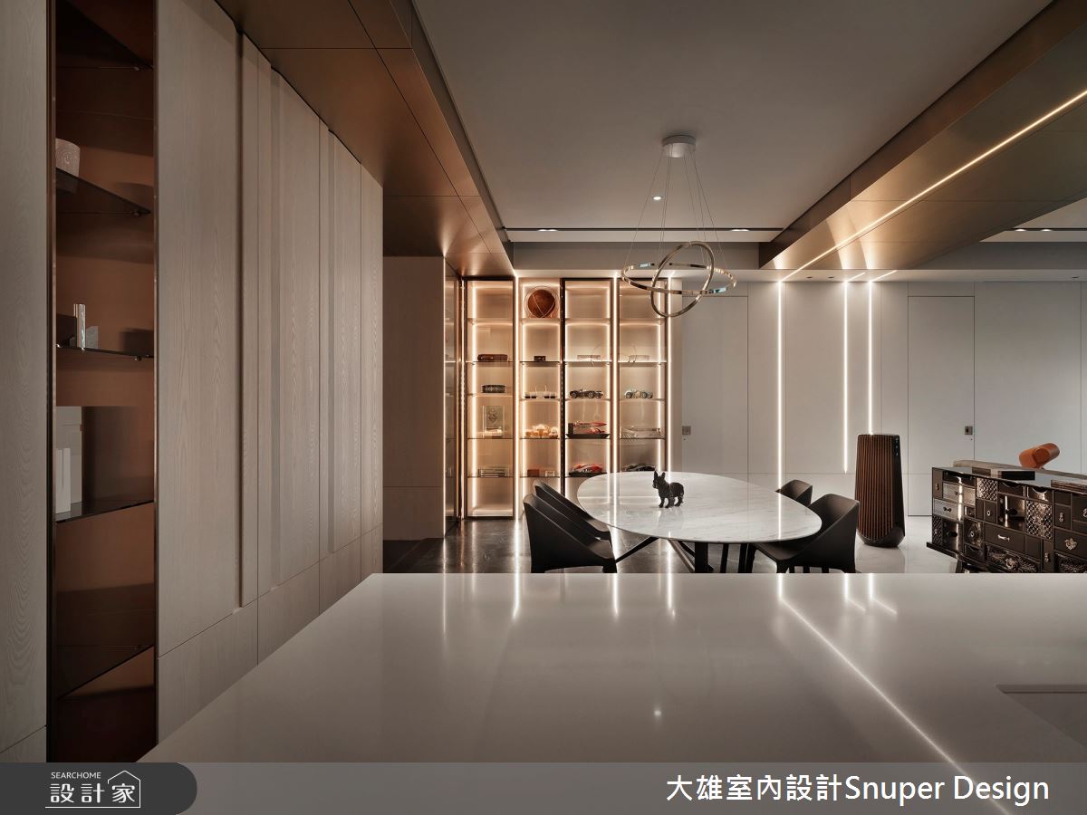 58坪新成屋(5年以下)＿現代風餐廳中島案例圖片＿大雄室內設計Snuper Design＿大雄_134之13