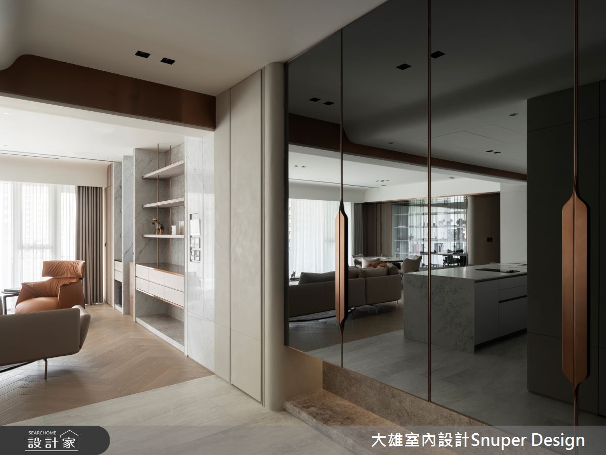 71坪新成屋(5年以下)＿現代風玄關客廳案例圖片＿大雄室內設計Snuper Design＿大雄_135之1