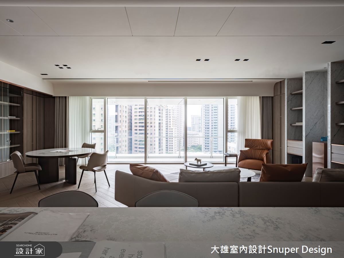 71坪新成屋(5年以下)＿現代風客廳餐廳中島案例圖片＿大雄室內設計Snuper Design＿大雄_135之9