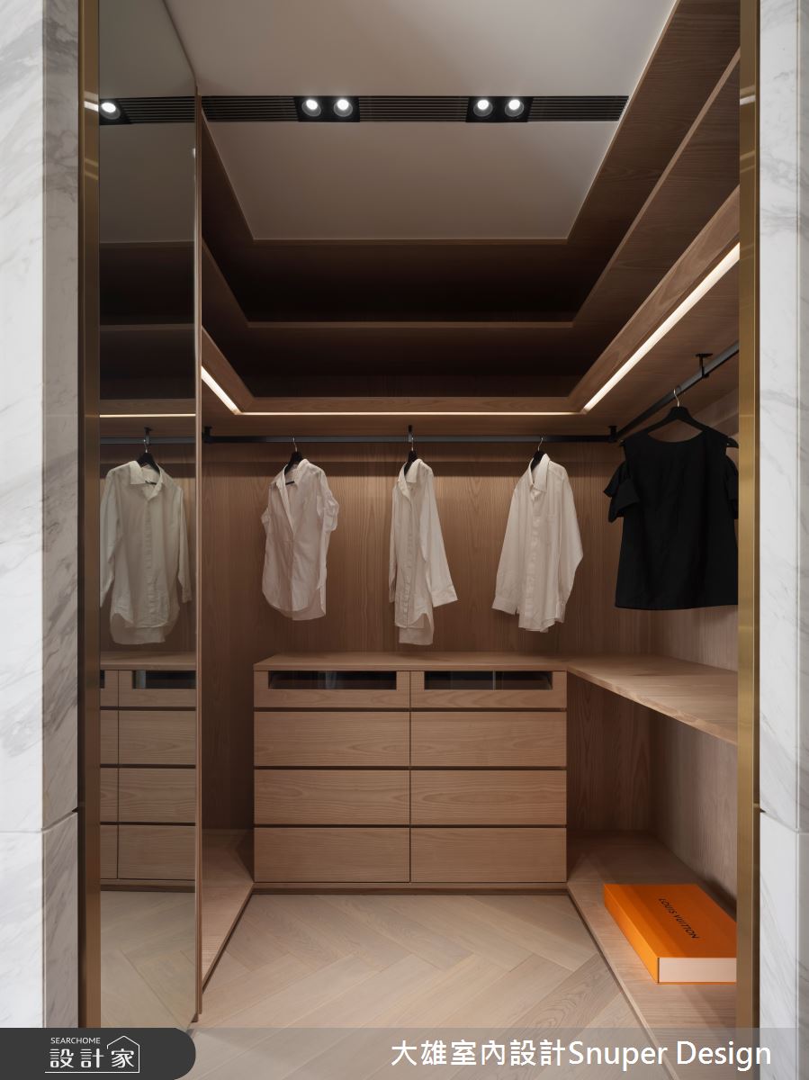71坪新成屋(5年以下)＿現代風更衣間案例圖片＿大雄室內設計Snuper Design＿大雄_135之16