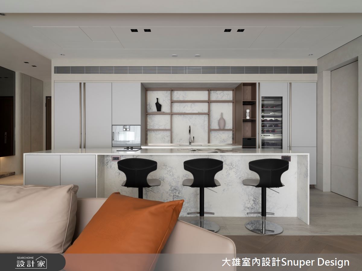 71坪新成屋(5年以下)＿現代風客廳中島案例圖片＿大雄室內設計Snuper Design＿大雄_135之7