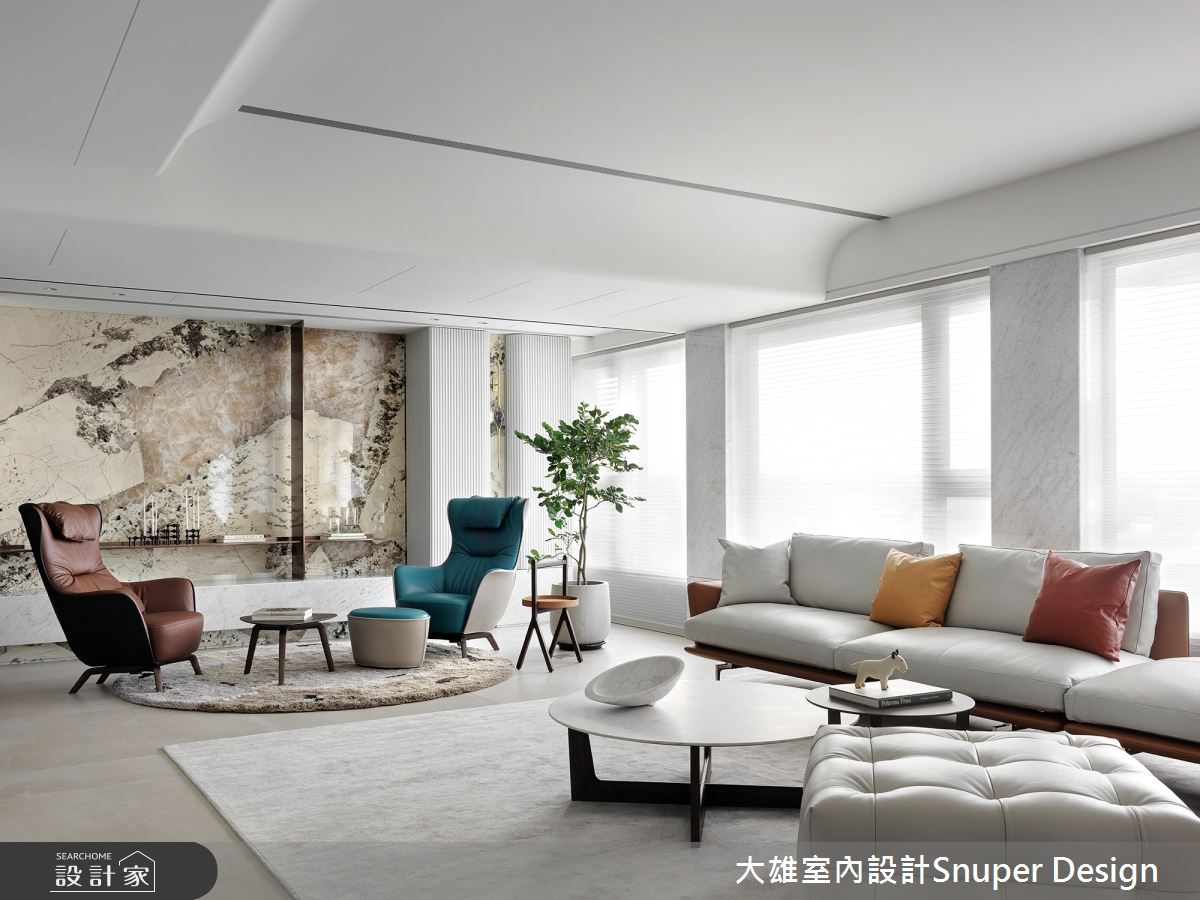 90坪新成屋(5年以下)＿現代風客廳案例圖片＿大雄室內設計Snuper Design＿大雄_136之9