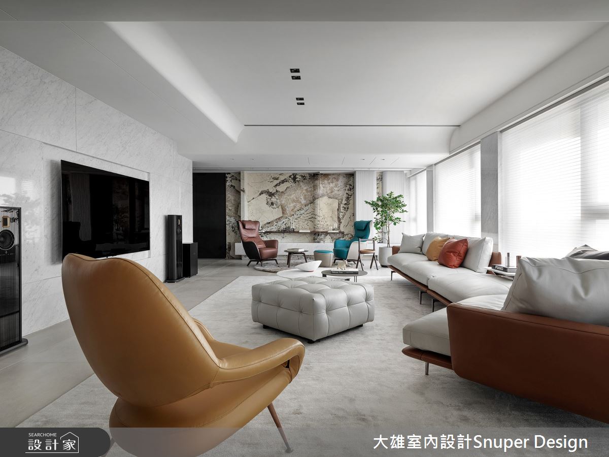 90坪新成屋(5年以下)＿現代風客廳案例圖片＿大雄室內設計Snuper Design＿大雄_136之11