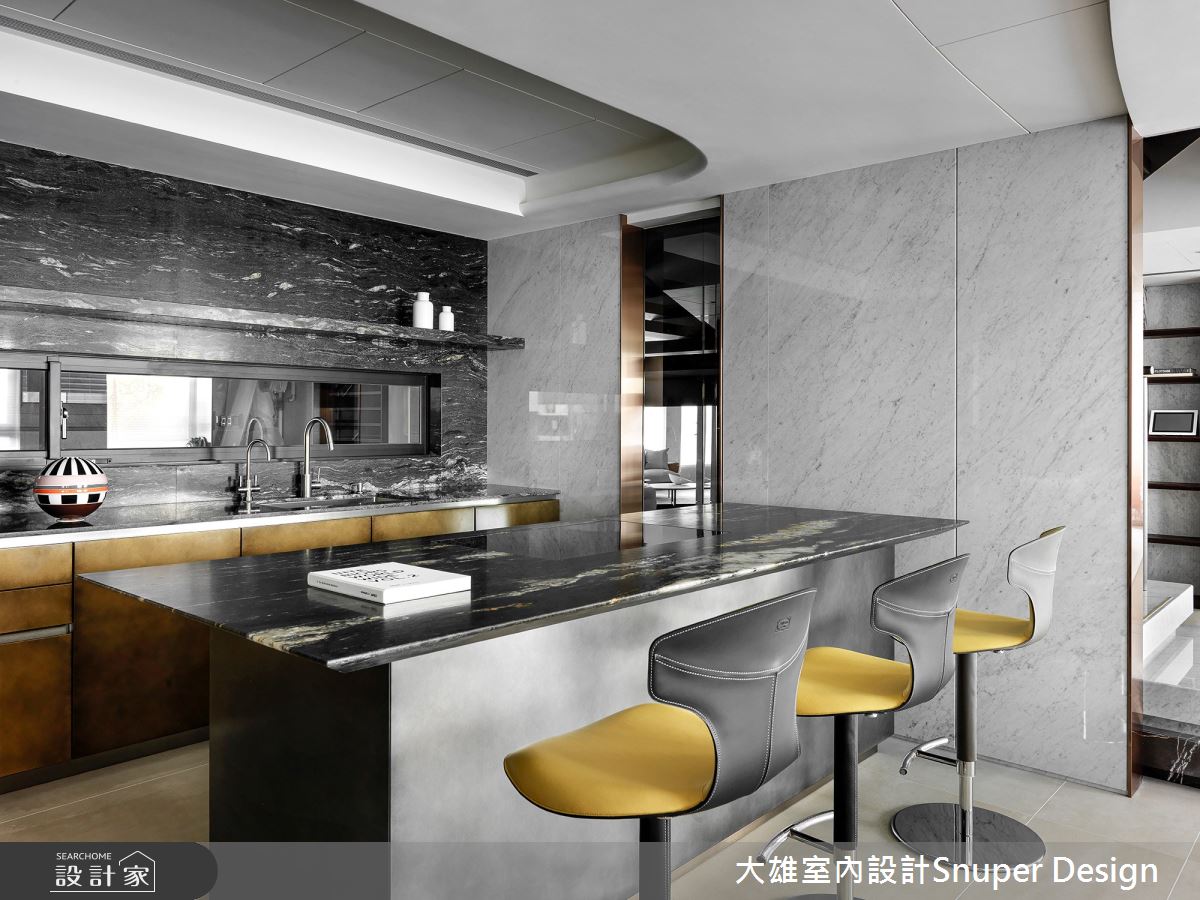 90坪新成屋(5年以下)＿現代風吧檯中島案例圖片＿大雄室內設計Snuper Design＿大雄_136之21