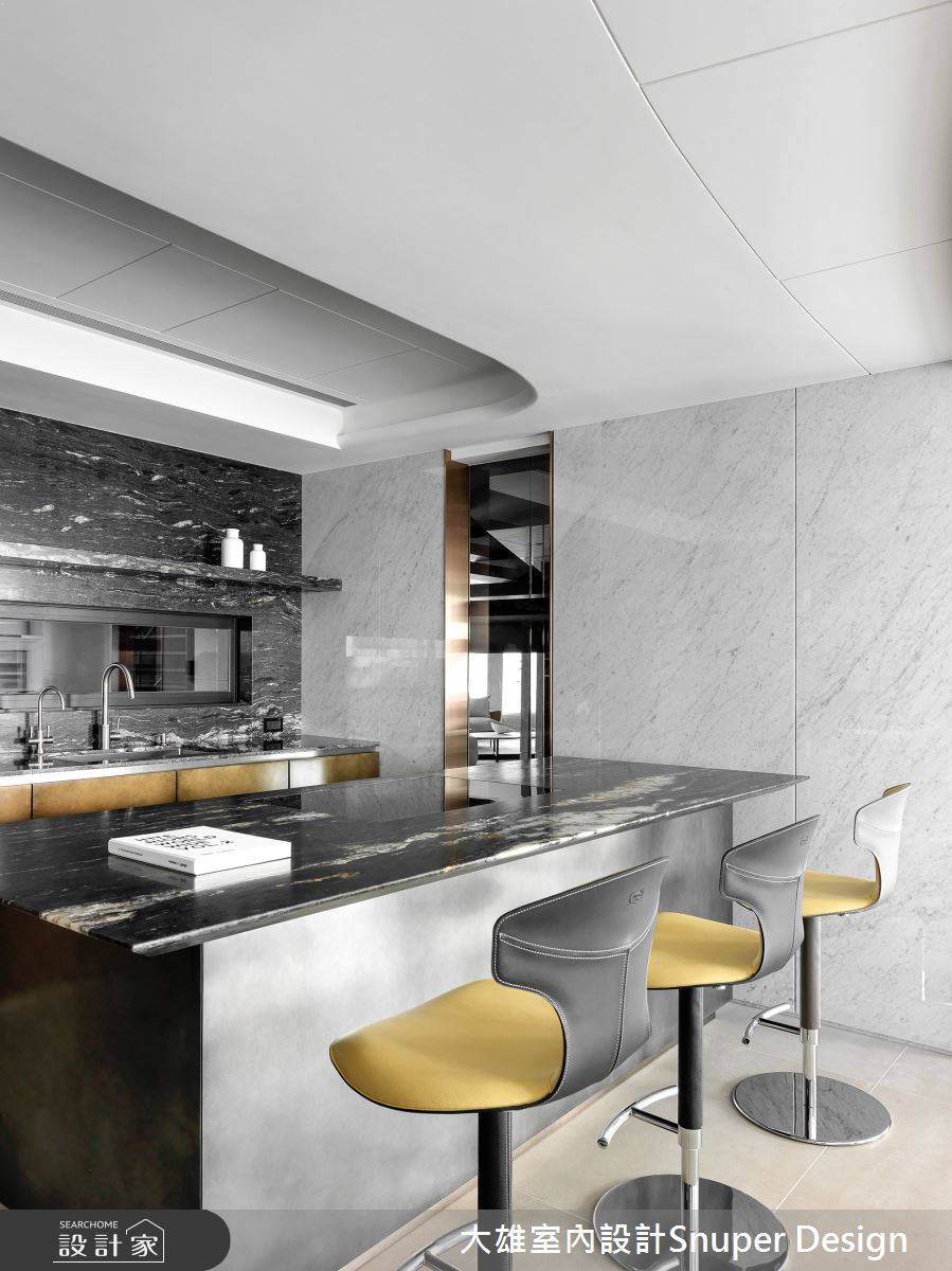 90坪新成屋(5年以下)＿現代風吧檯中島案例圖片＿大雄室內設計Snuper Design＿大雄_136之22