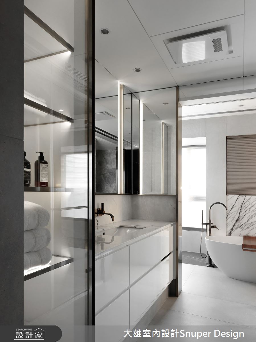 90坪新成屋(5年以下)＿現代風浴室案例圖片＿大雄室內設計Snuper Design＿大雄_136之43