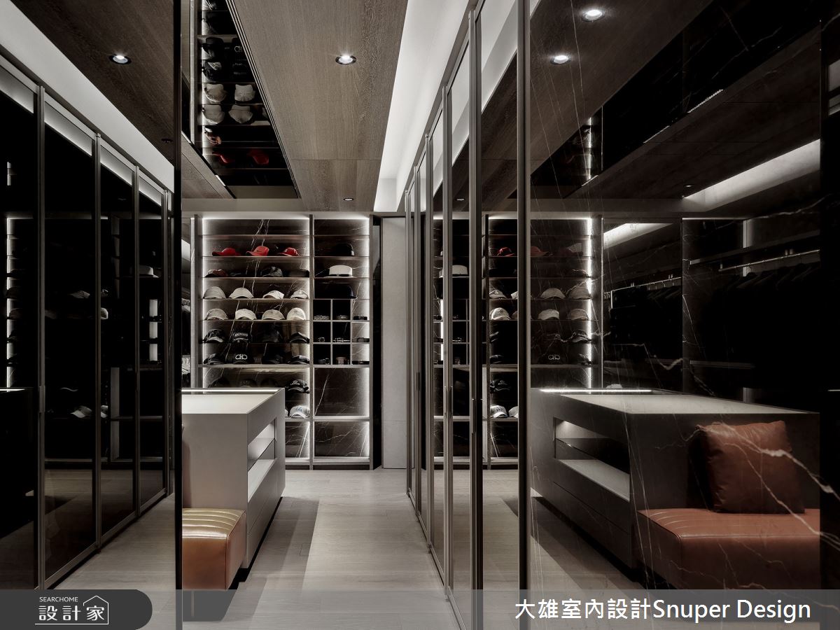 90坪新成屋(5年以下)＿現代風更衣間案例圖片＿大雄室內設計Snuper Design＿大雄_136之50