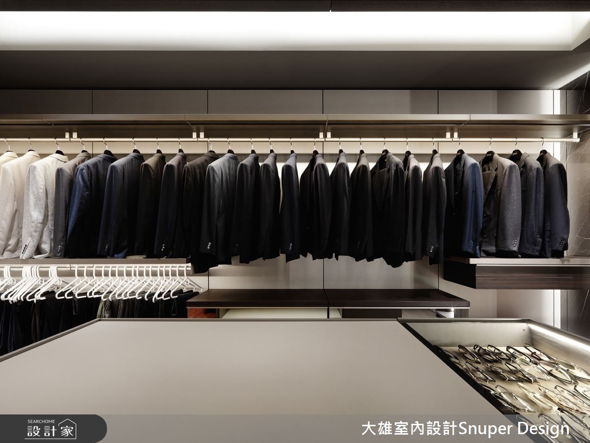 90坪新成屋(5年以下)＿現代風更衣間案例圖片＿大雄室內設計Snuper Design＿大雄_136之51