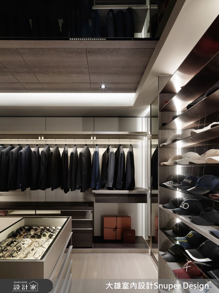 90坪新成屋(5年以下)＿現代風更衣間案例圖片＿大雄室內設計Snuper Design＿大雄_136之52