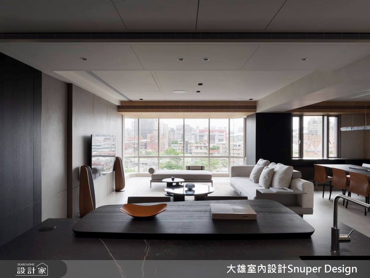 59坪老屋(16~30年)＿現代風客廳餐廳中島案例圖片＿大雄室內設計Snuper Design＿大雄_140之4