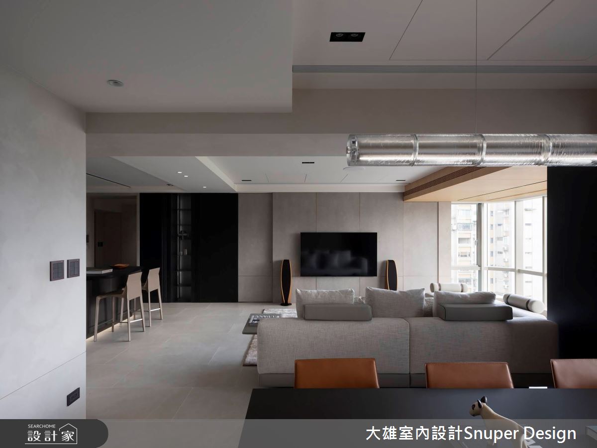 59坪老屋(16~30年)＿現代風客廳餐廳中島案例圖片＿大雄室內設計Snuper Design＿大雄_140之10