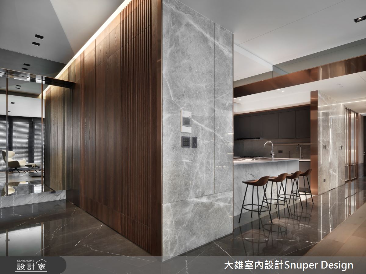 47坪新成屋(5年以下)＿現代風玄關廚房中島案例圖片＿大雄室內設計Snuper Design＿大雄_142之11