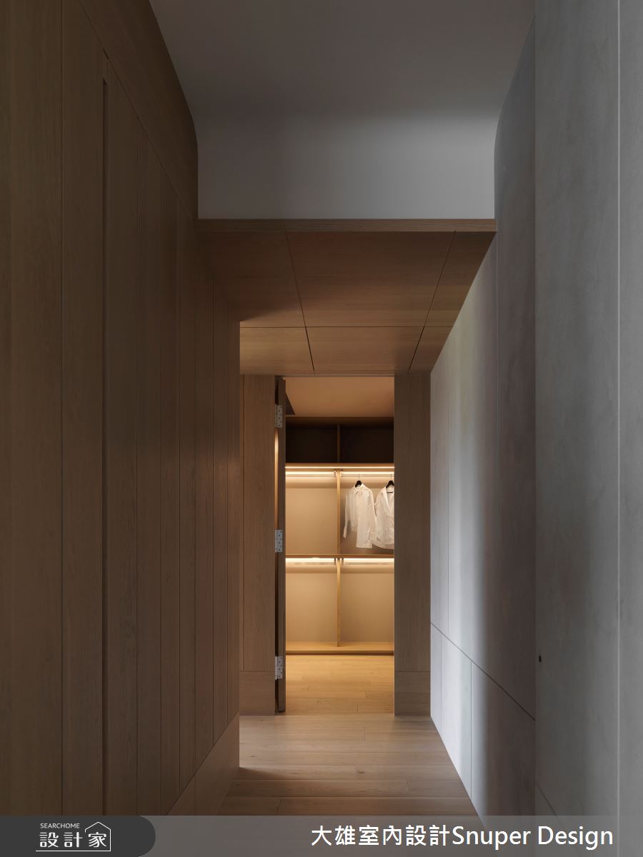 70坪新成屋(5年以下)＿現代風更衣間走廊案例圖片＿大雄室內設計Snuper Design＿大雄_144之23