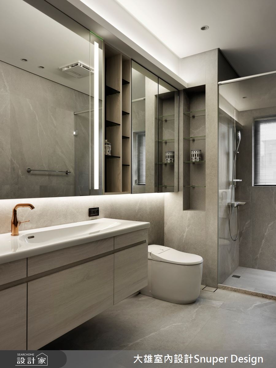 中古屋(5~15年)＿現代風浴室案例圖片＿大雄室內設計Snuper Design＿大雄_151之19