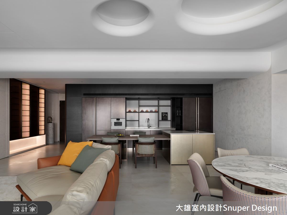77坪中古屋(5~15年)＿現代風客廳餐廳中島案例圖片＿大雄室內設計Snuper Design＿大雄_152之13