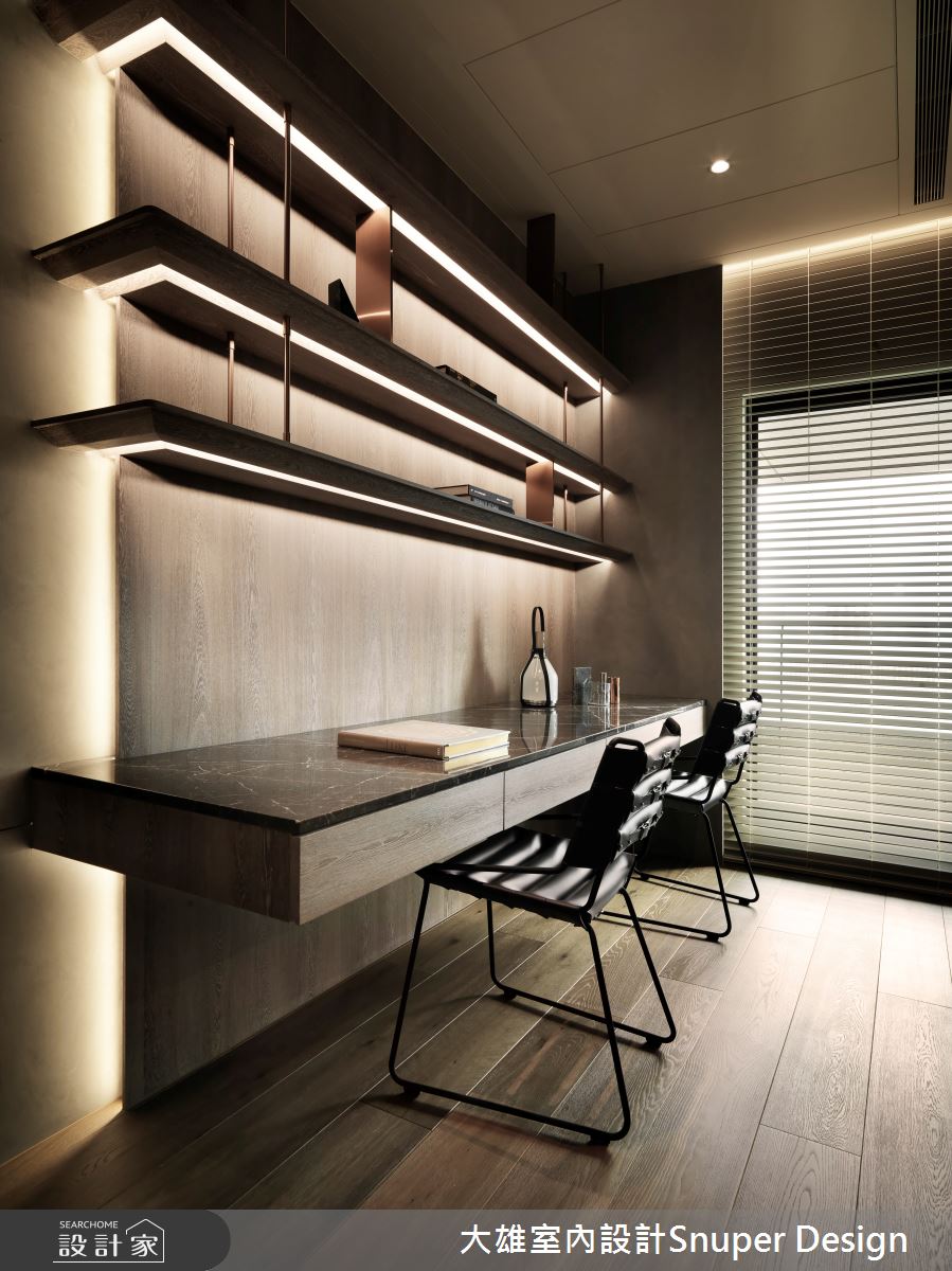 53坪新古屋(10年以下)＿現代奢華風書房案例圖片＿大雄室內設計Snuper Design＿大雄_154之31