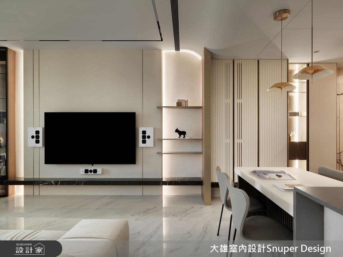 25坪預售屋＿現代風客廳餐廳案例圖片＿大雄室內設計Snuper Design＿大雄_155之11