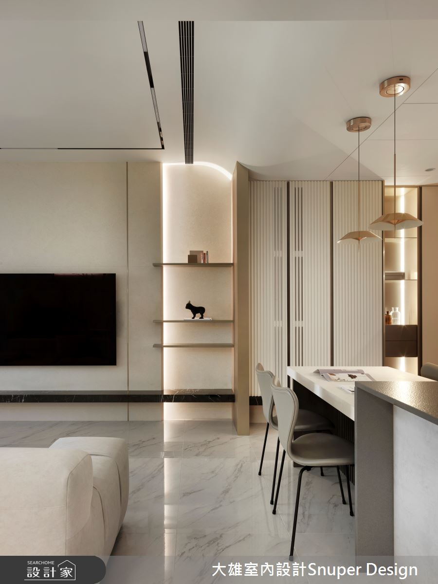 25坪預售屋＿現代風客廳餐廳案例圖片＿大雄室內設計Snuper Design＿大雄_155之12