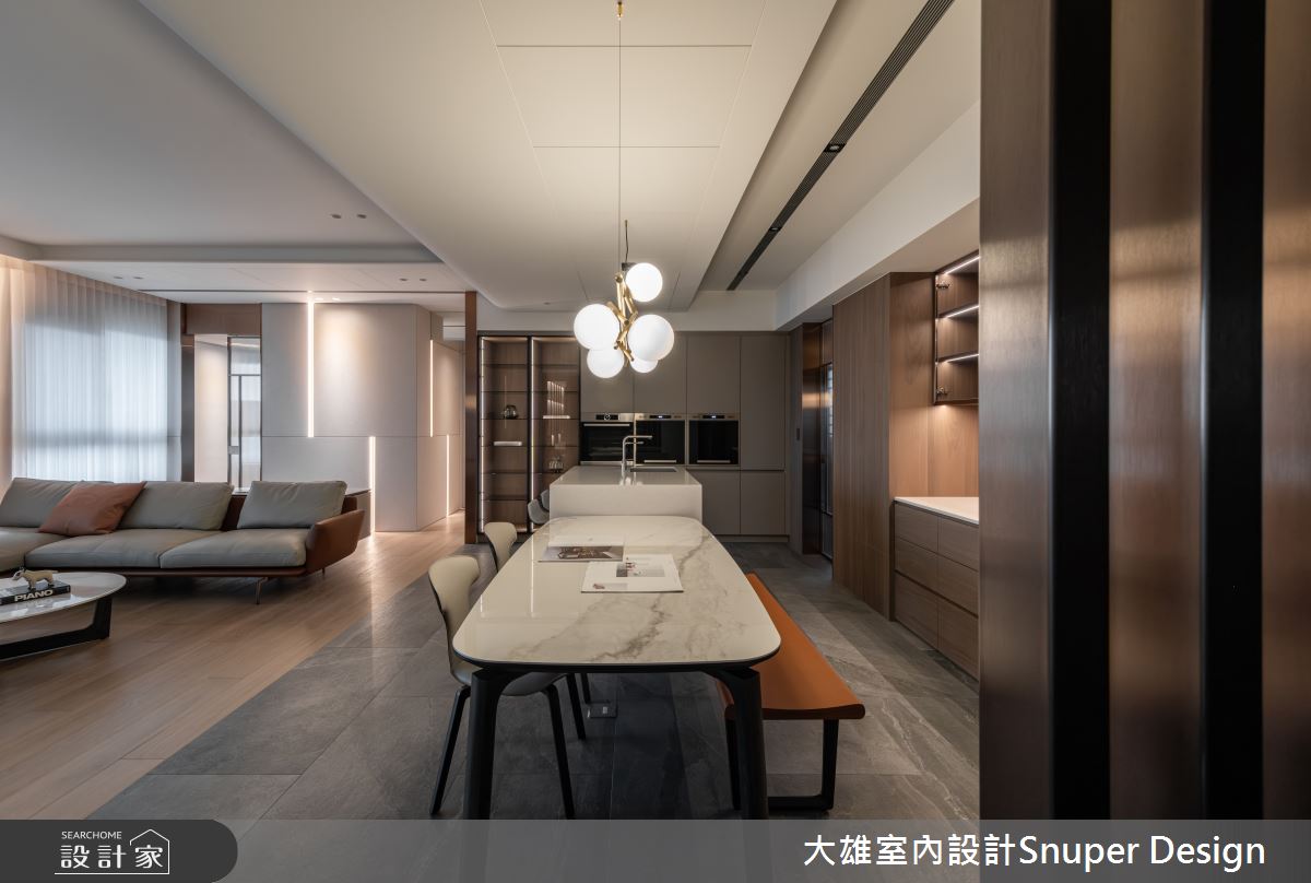 預售屋＿現代風餐廳中島案例圖片＿大雄室內設計Snuper Design＿大雄_156之8