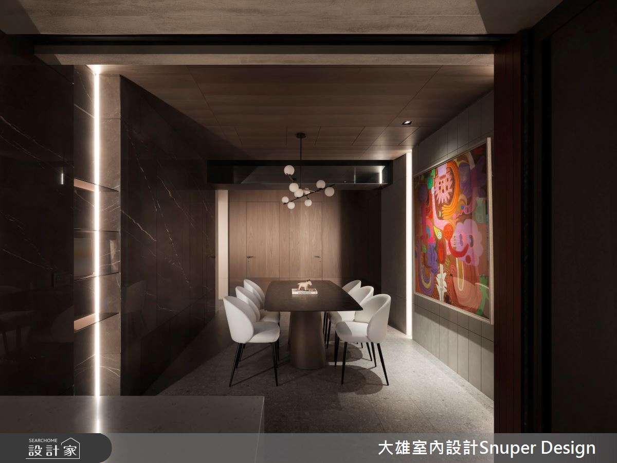 57坪新成屋(5年以下)＿現代風餐廳中島案例圖片＿大雄室內設計Snuper Design＿大雄_157之21