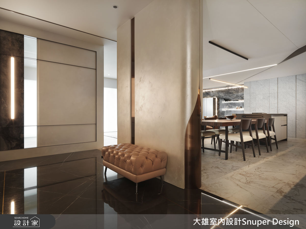 52坪毛胚屋＿現代奢華風玄關餐廳案例圖片＿大雄室內設計Snuper Design＿大雄_158之2