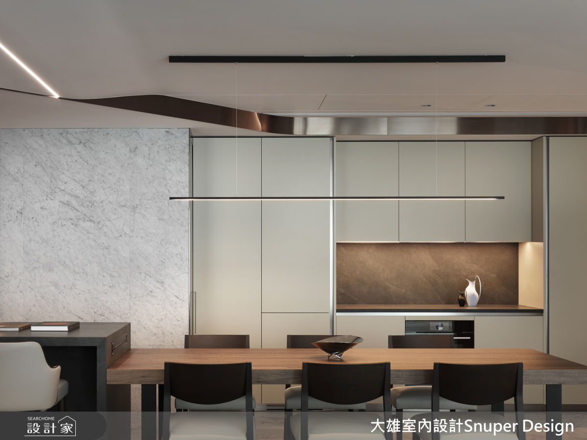 52坪毛胚屋＿現代奢華風餐廳中島案例圖片＿大雄室內設計Snuper Design＿大雄_158之10