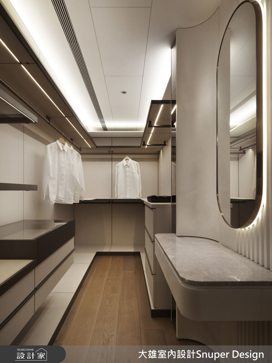 52坪毛胚屋＿現代奢華風更衣間案例圖片＿大雄室內設計Snuper Design＿大雄_158之33