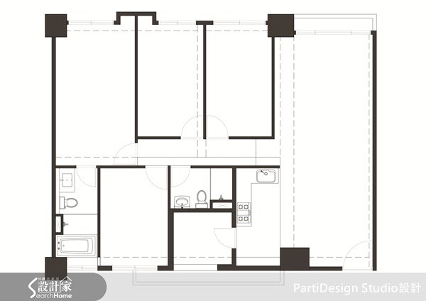35坪＿美式風案例圖片＿PartiDesign Studio＿PartiDesign_01之7