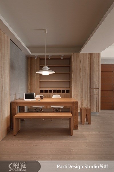 34坪＿北歐風案例圖片＿PartiDesign Studio＿PartiDesign_02_家+ --無法離開家的新居概念之4
