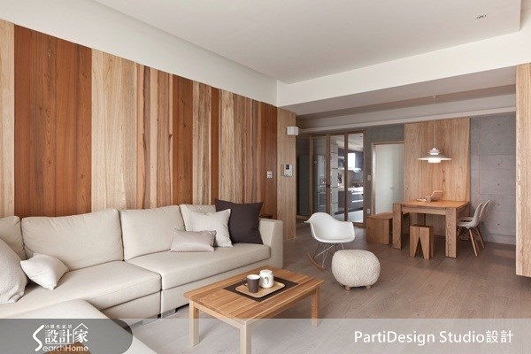 34坪＿北歐風案例圖片＿PartiDesign Studio＿PartiDesign_02_家+ --無法離開家的新居概念之1