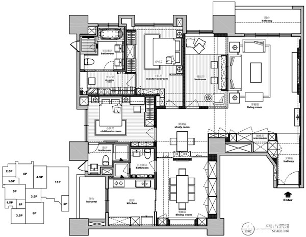 70坪新成屋(5年以下)＿現代風案例圖片＿澄璞空間設計＿澄璞_19之32