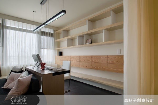 100坪新成屋(5年以下)＿現代風客廳案例圖片＿蟲點子創意設計＿蟲點子_01之8