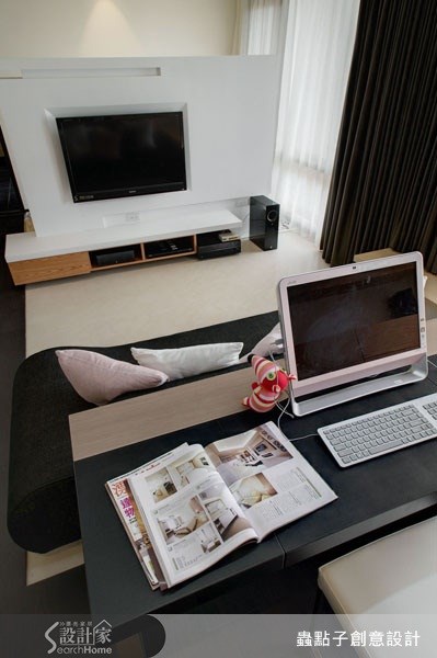 100坪新成屋(5年以下)＿現代風客廳案例圖片＿蟲點子創意設計＿蟲點子_01之9