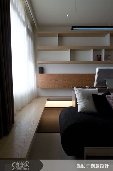 100坪新成屋(5年以下)＿現代風客廳案例圖片＿蟲點子創意設計＿蟲點子_01之5