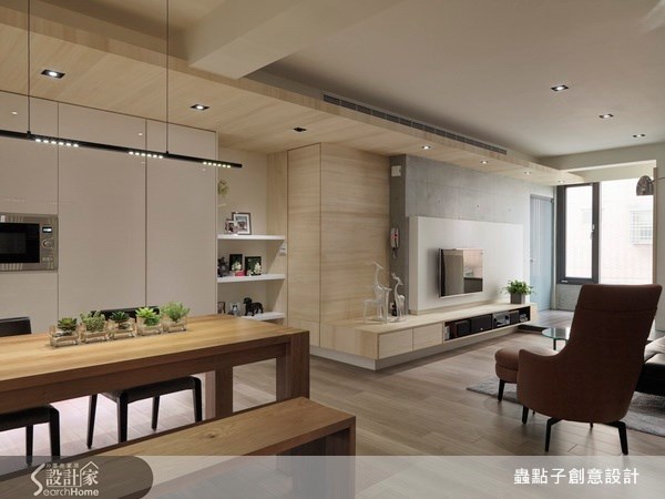 30坪老屋(16~30年)＿簡約風餐廳案例圖片＿蟲點子創意設計＿蟲點子_16之9