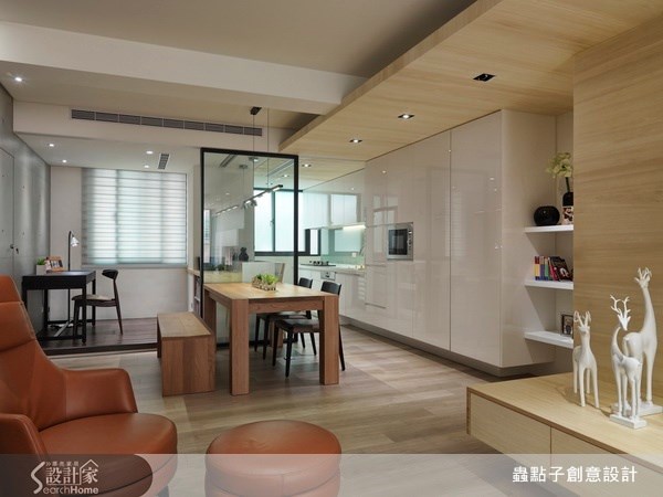 30坪老屋(16~30年)＿簡約風客廳案例圖片＿蟲點子創意設計＿蟲點子_16之4
