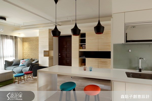 19坪新成屋(5年以下)＿簡約風餐廳案例圖片＿蟲點子創意設計＿蟲點子_17之1