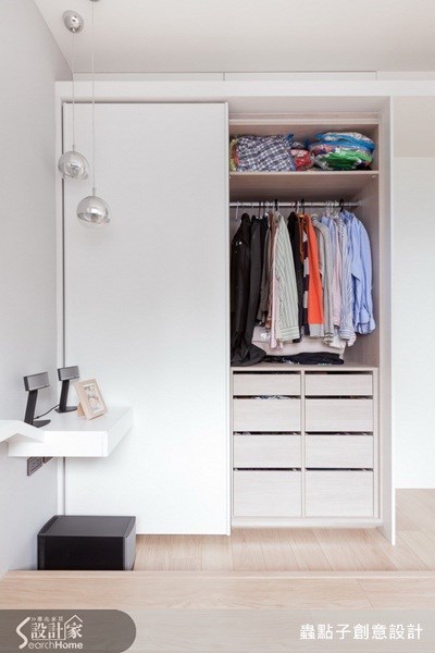 17坪新成屋(5年以下)＿簡約風臥室案例圖片＿蟲點子創意設計＿蟲點子_20之15