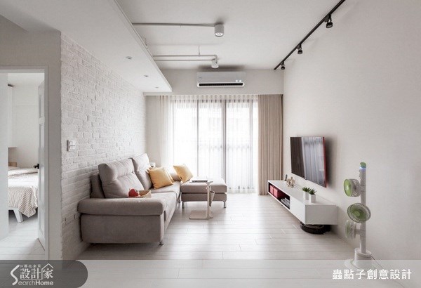 17坪新成屋(5年以下)＿北歐風客廳案例圖片＿蟲點子創意設計＿蟲點子_21之17