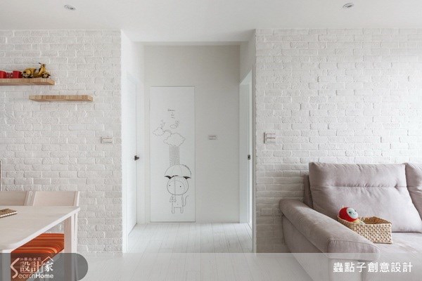 17坪新成屋(5年以下)＿北歐風客廳案例圖片＿蟲點子創意設計＿蟲點子_21之20