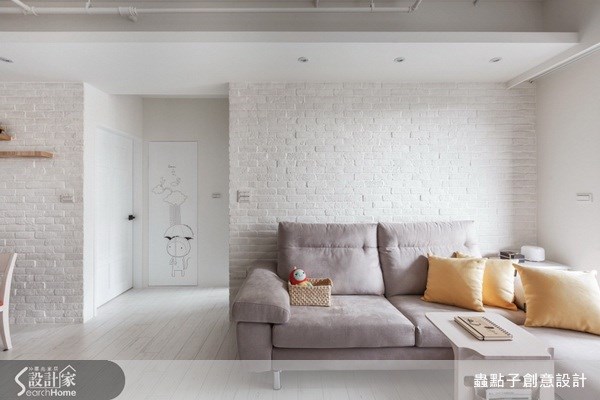 17坪新成屋(5年以下)＿北歐風客廳案例圖片＿蟲點子創意設計＿蟲點子_21之19