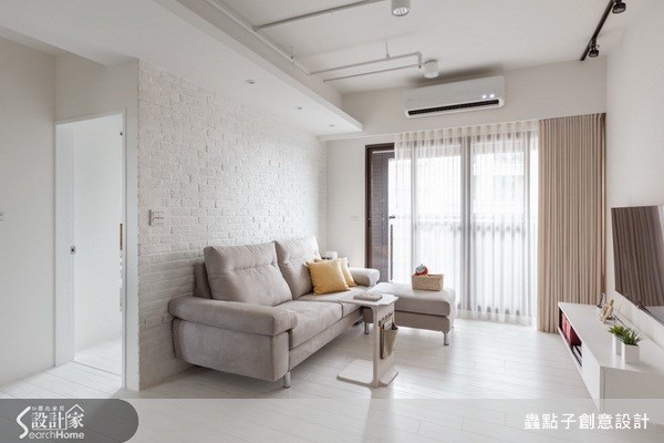 17坪新成屋(5年以下)＿北歐風客廳案例圖片＿蟲點子創意設計＿蟲點子_21之15